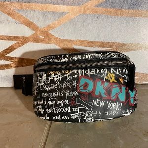 DKNY Graffiti Fanny Bag